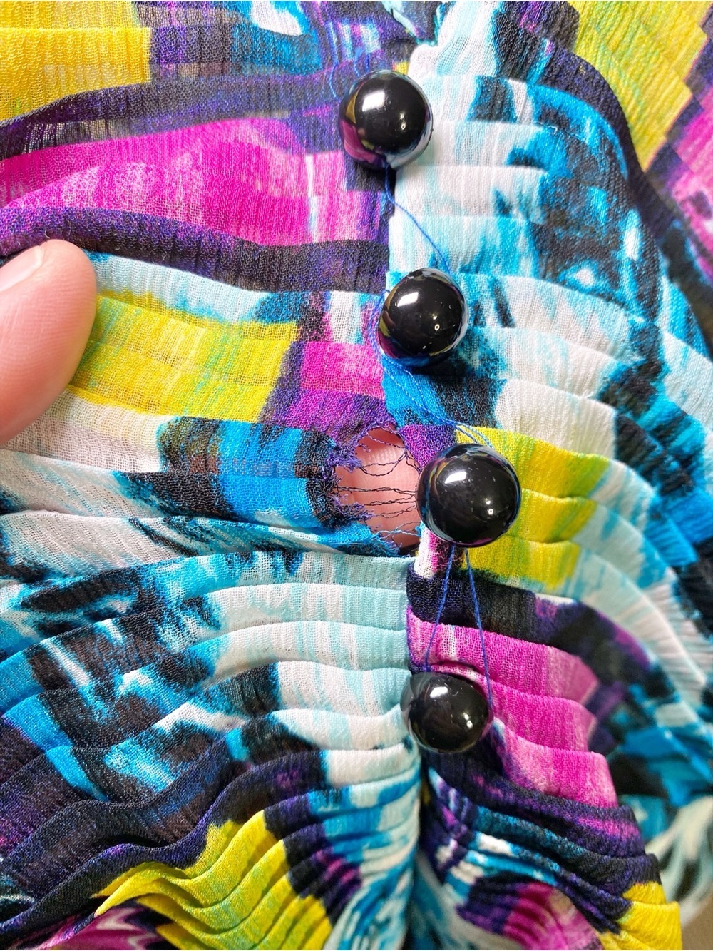 Banana Monkey Y2K Abstract Ruffle
Halter Top - Picture 14 of 15